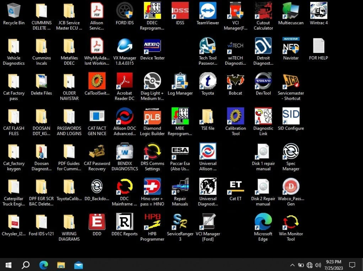 2026 Diesel Laptop Kit – Dealer Level Truck Diagnostic Scanner